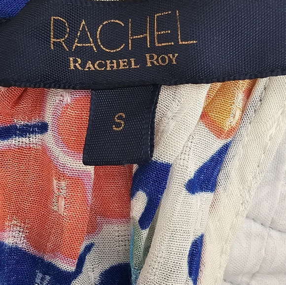 Rachel Roy Floral Sleeveless Halter Top Women's Size Small NWOT - Picture 4 of 9